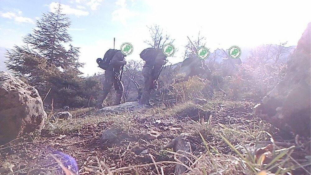 Konya'da usulsüz avlanırken, fotokapana yakalanan avcılar cezadan kurtulamadılar