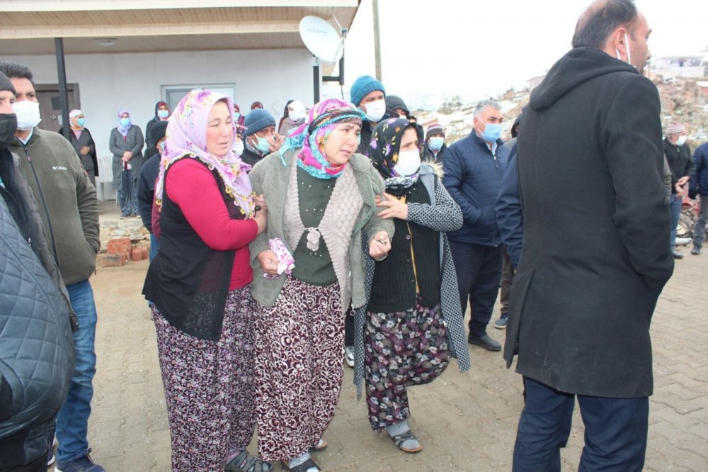 Genç kadının cenazesinde ağıtlar yükseldi