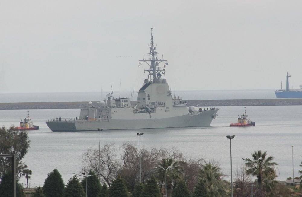 NATO gemileri Samsun’dan ayrıldı