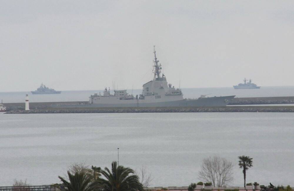 NATO gemileri Samsun’dan ayrıldı
