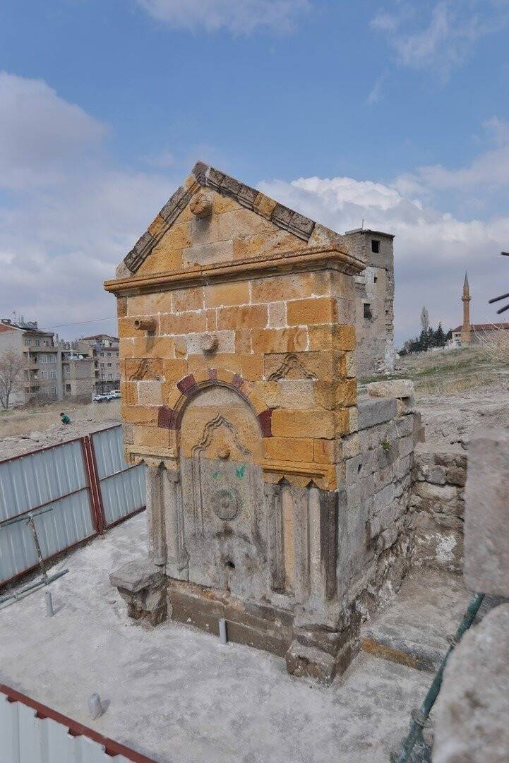 Nevşehir’de tarihi çeşmeler restore ediliyor