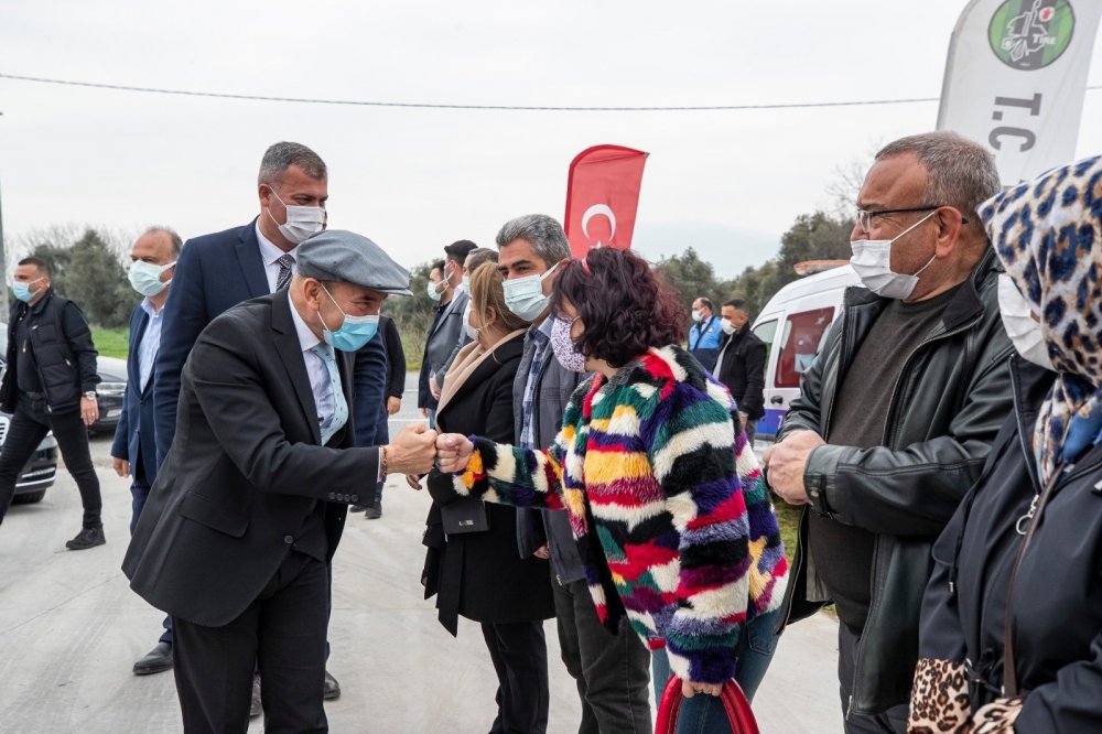 Başkan Soyer, Küçük Menderes Havzası turunu Tire ile sürdürdü