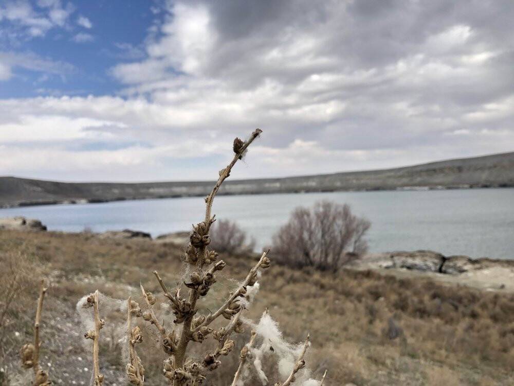 Acıgöl’de su seviyesi düşüyor çatlaklar oluşuyor