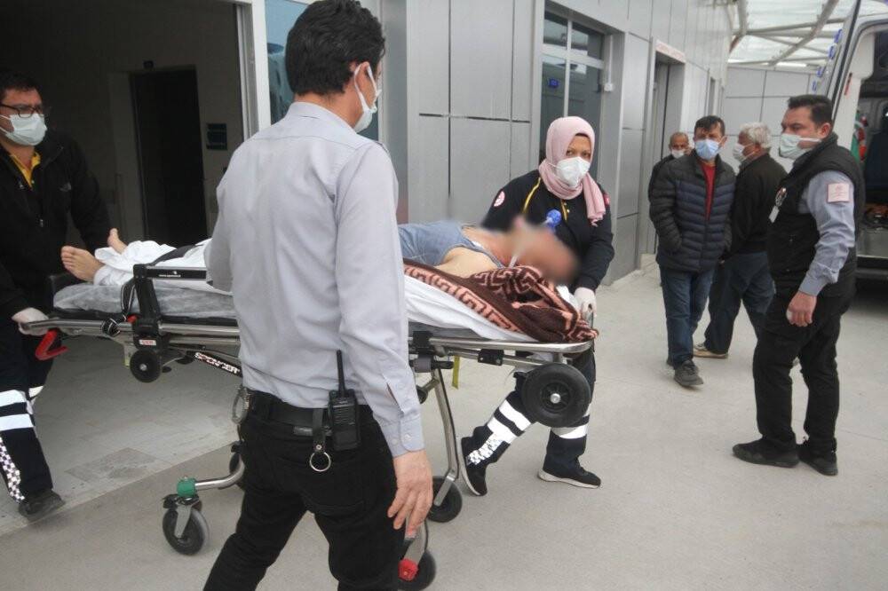 Konya'da sobadan zehirlenen çift hastaneye kaldırıldı