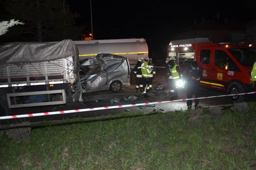 Konya'da trafik kazası: 1 ölü