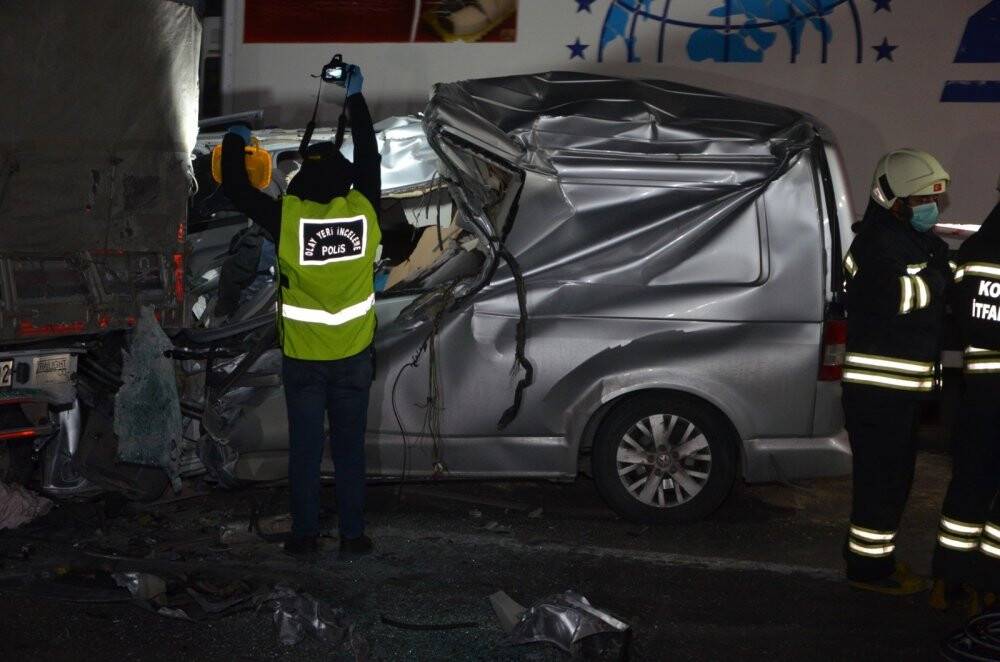 Konya'da trafik kazası: 1 ölü