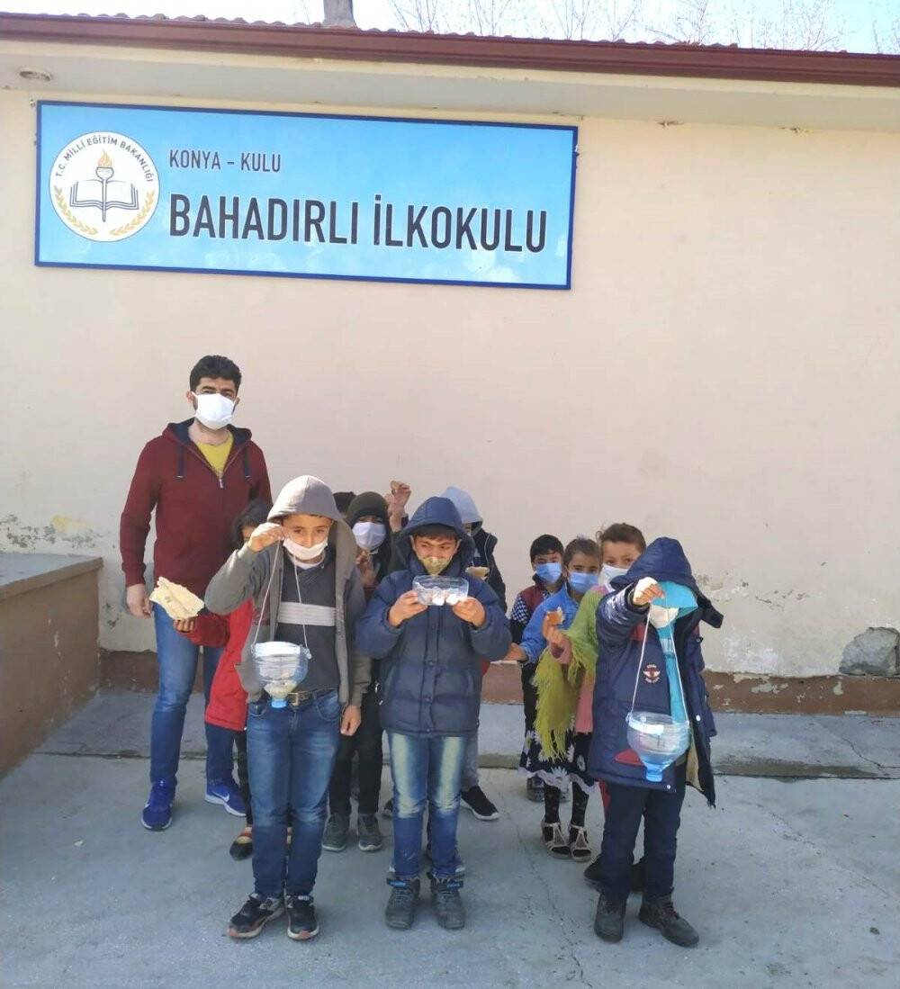 Kulu’da öğretmenlerden ‘bayat ekmekleri atmıyoruz’ projesi