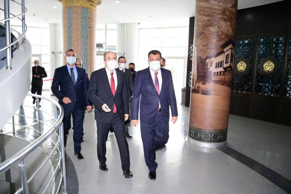 Milli Savunma Bakan Yardımcısı Alpay, Başkan Gürkan’ı ziyaret etti
