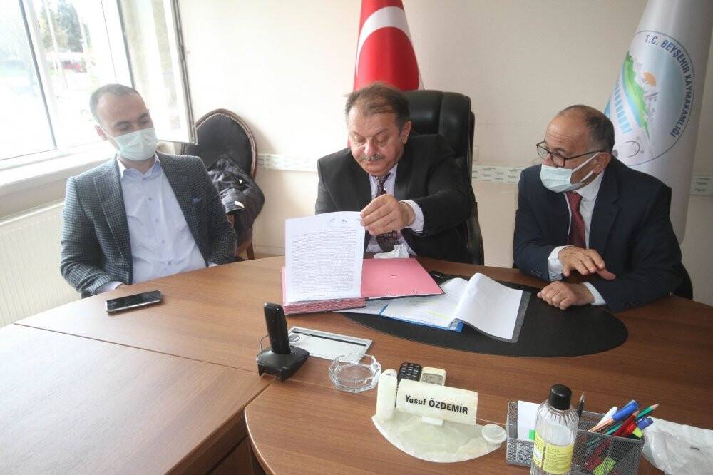 Kaymakam Özdemir: Beyşehir Gölünde 1122,40 kot seviyesinin altına kesinlikle inilmemesini diliyoruz