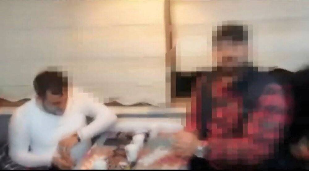 Villada tombala partisine polis baskını