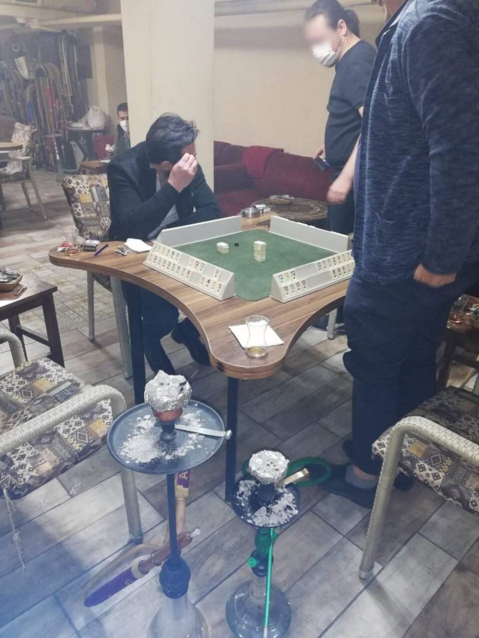 Konya'da kısıtlamada okeycileri CİMER ihbarı yakalattı