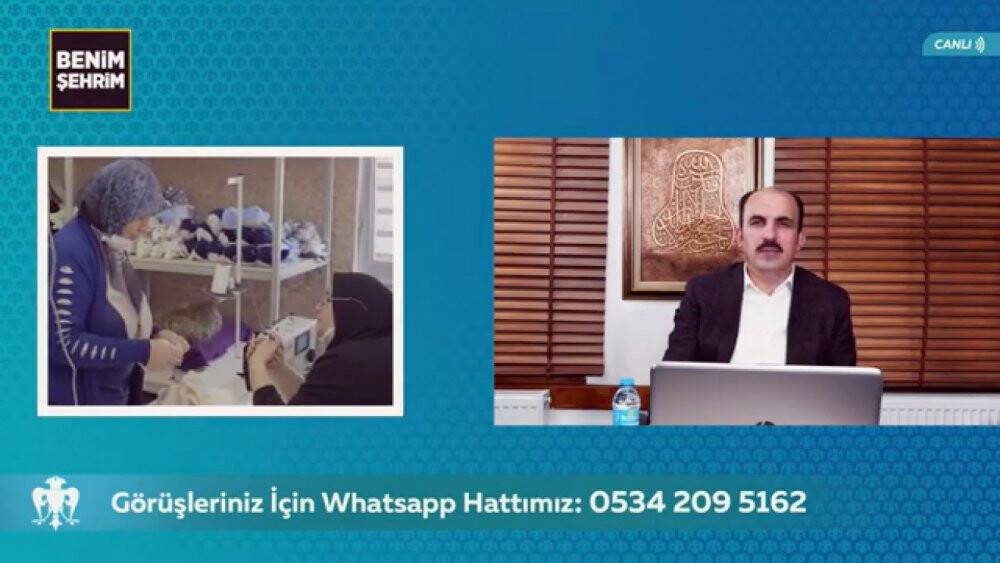 Başkan Altay, canlı yayında Konyalılarla buluştu