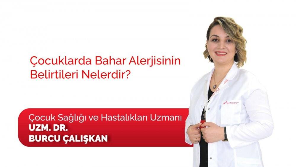 Çocuklarda bahar alerjisinin belirtileri