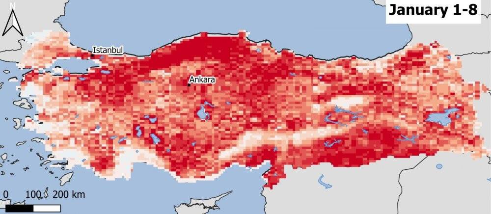 Türkiye’de kuraklık hafifledi