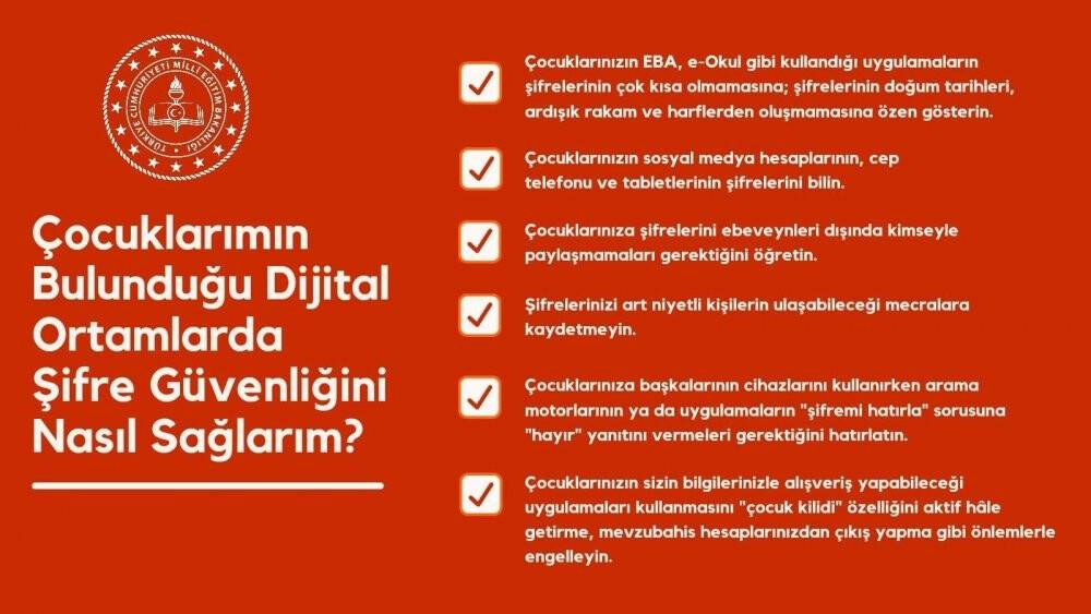 Milli Eğitim Bakanı Selçuk’tan ’Dünya Şifre Günü’nde uyarı