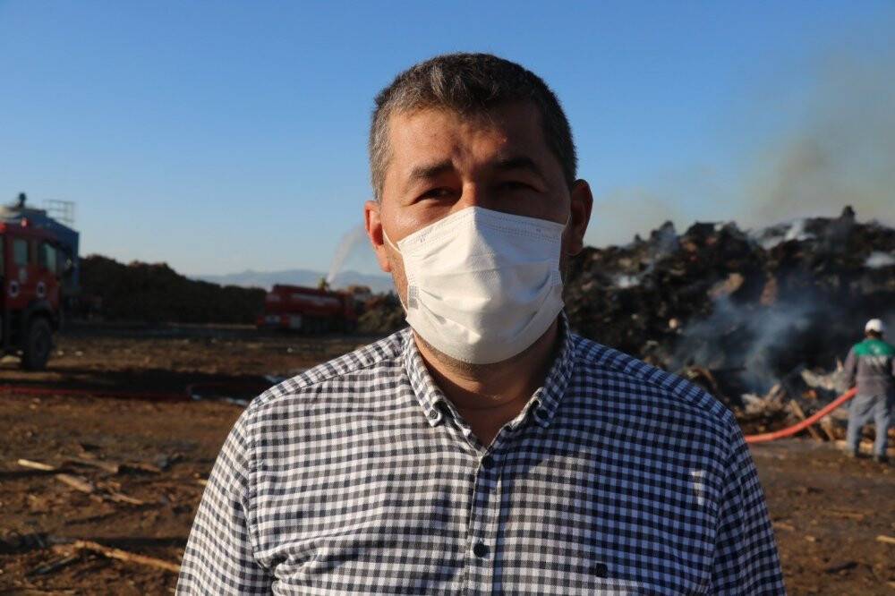 Biyokütle enerji santralinde  yangın! Konya'dan ekipler de müdahale ediyor