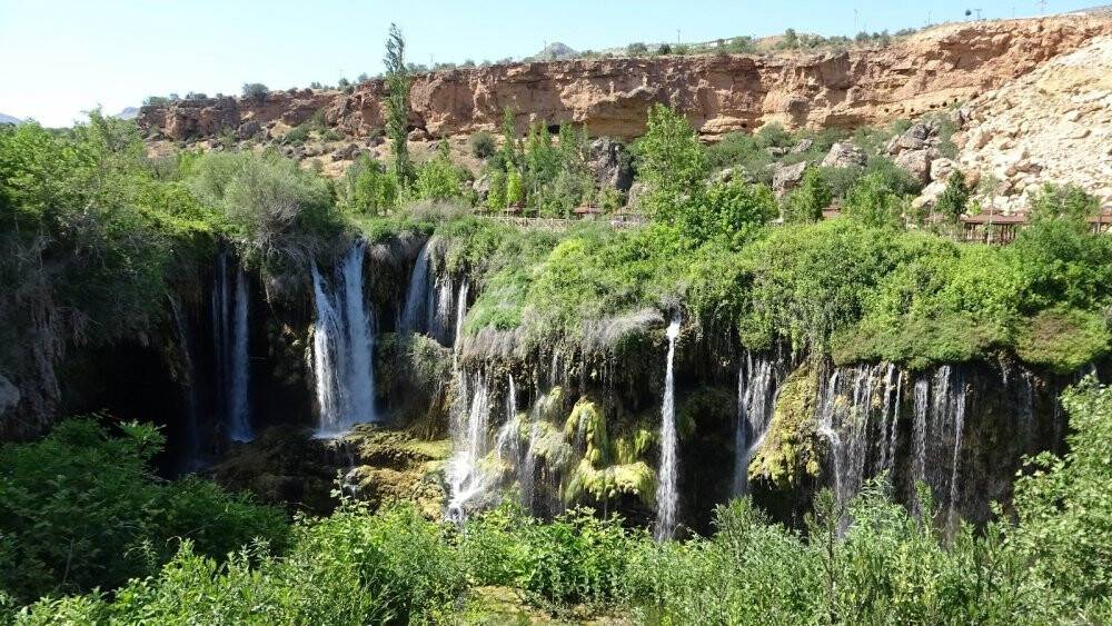 Hadim Yerköprü Şelalesi tam kısıtlama sonrası ziyaretçileri bekliyor