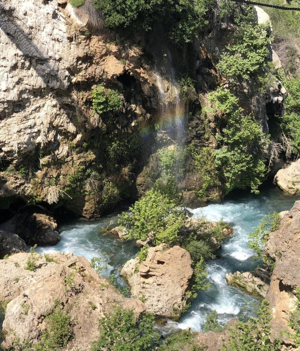 Hadim Yerköprü Şelalesi tam kısıtlama sonrası ziyaretçileri bekliyor
