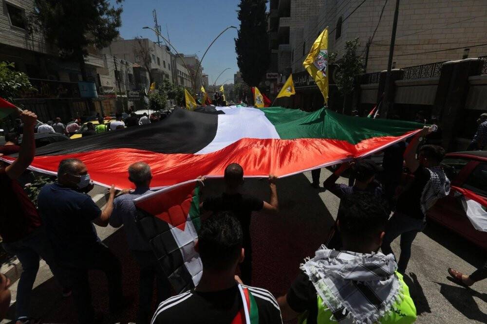 İsrail güçleri El Halil’de Filistinlilerin gösterisine müdahale: 3 yaralı