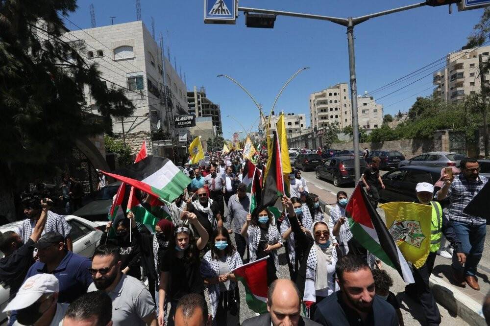 İsrail güçleri El Halil’de Filistinlilerin gösterisine müdahale: 3 yaralı