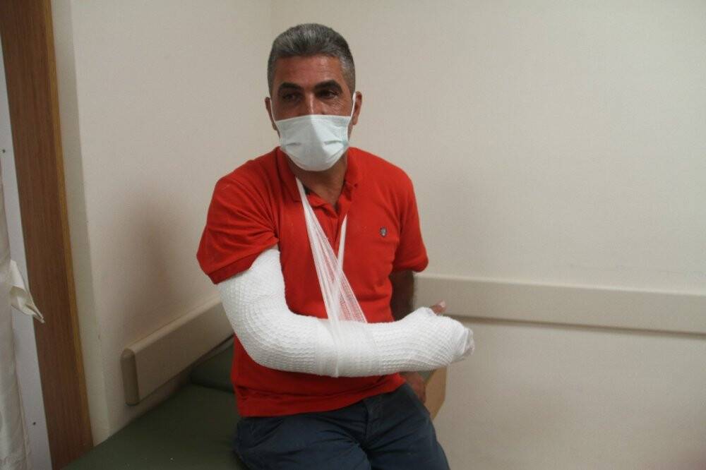 Konya’da saldırıya uğrayan ambulans şoförü yaralandı