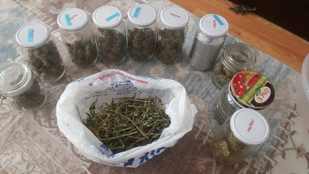 Konya'da uyuşturucu operasyonu! Balkonu ve bez dolabı kenevir serasına çevirdiler