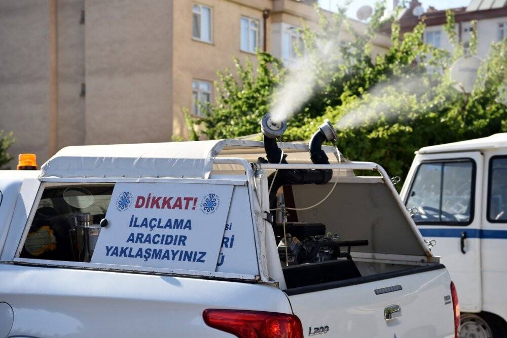 Selçuklu’da haşereyle mücadele çalışmaları