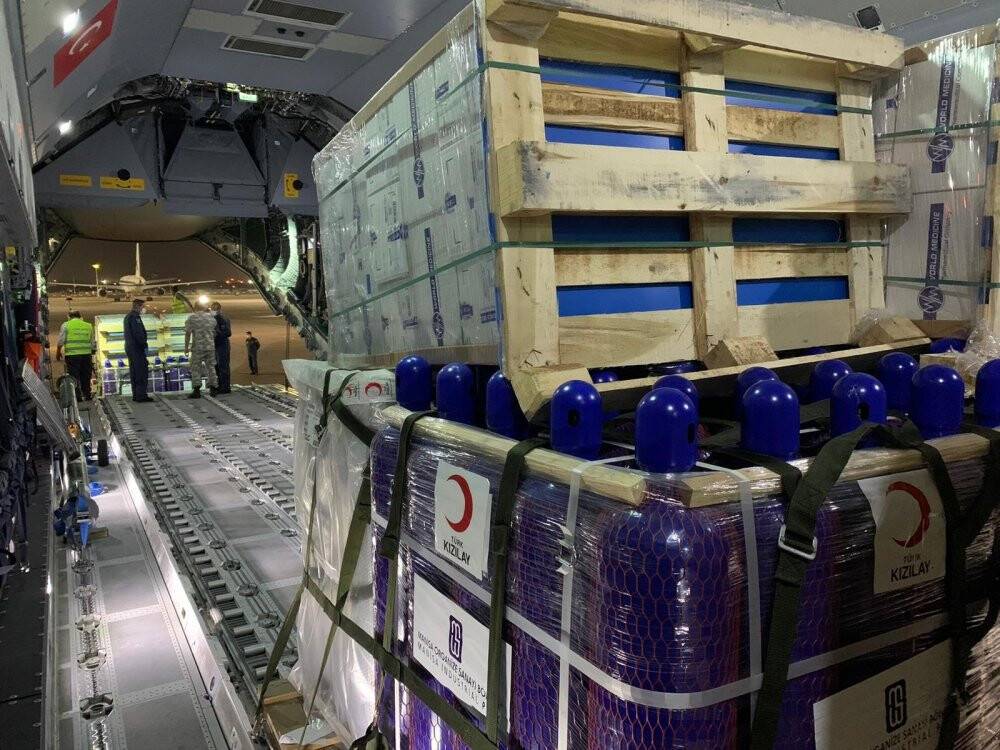 Türkiye'den Hindistan’a tıbbi yardım