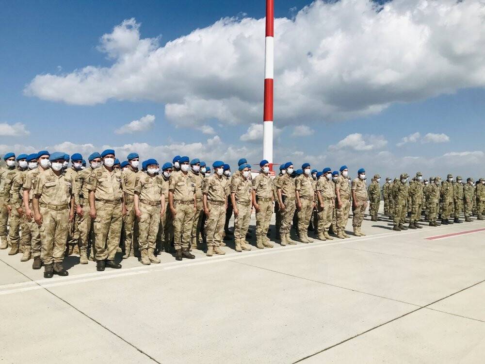 Eren-15 Operasyonunda şehit olan Jandarma Uzman Çavuş Hüseyin Keleş’in cenazesi Ankara’ya gönderildi