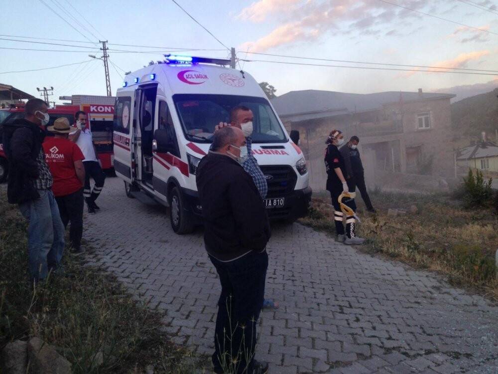 Konya’da trafik kazası: 2 yaralı