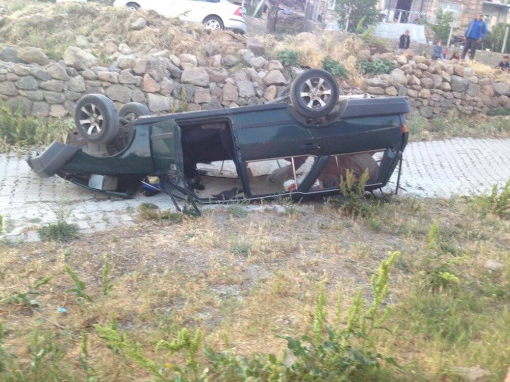 Konya’da trafik kazası: 2 yaralı