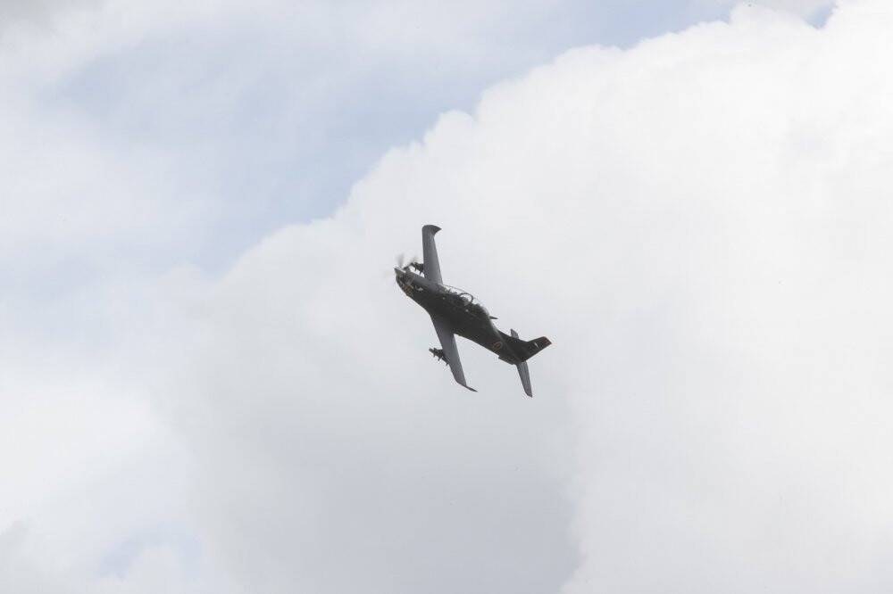 'Hürkuş Hyeu' ilk kez gösteri uçuşu gerçekleştirdi