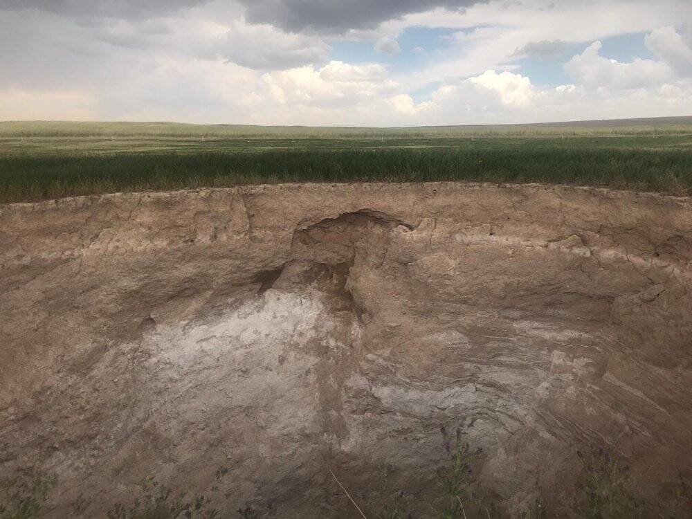 Konya’da yeni oluşan obruğa AFAD’tan inceleme