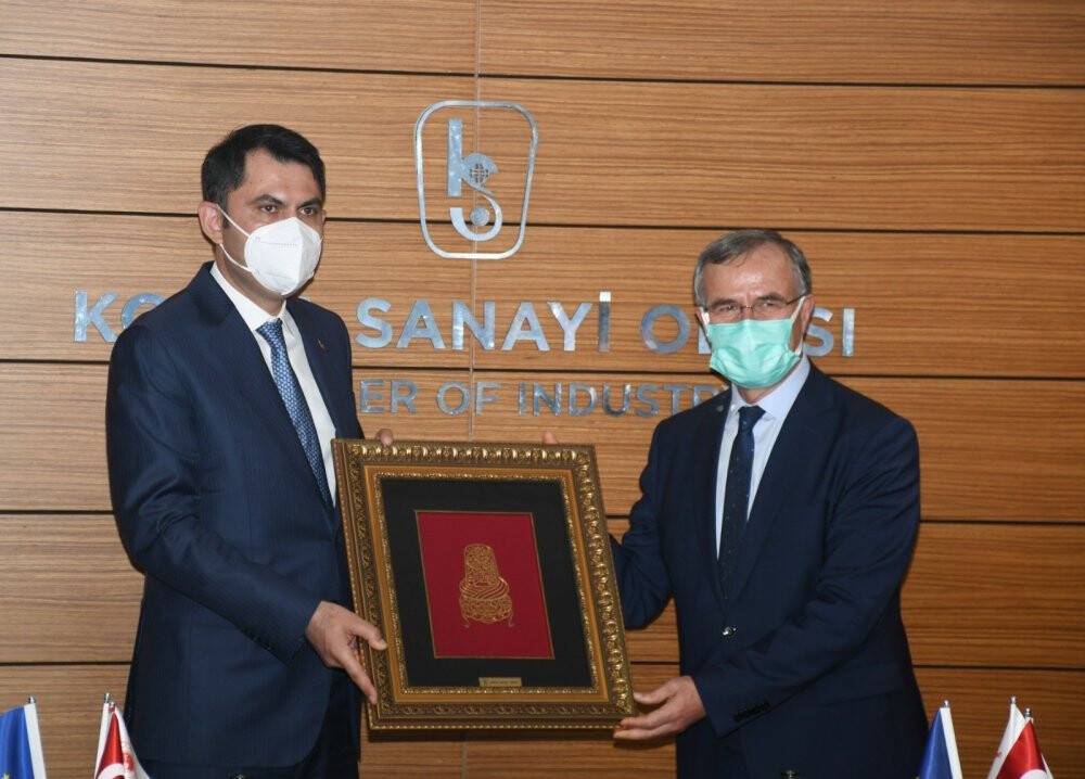 KSO Başkanı Kütükcü, Bakan Kurum’dan Konya OSB’ye destek istedi