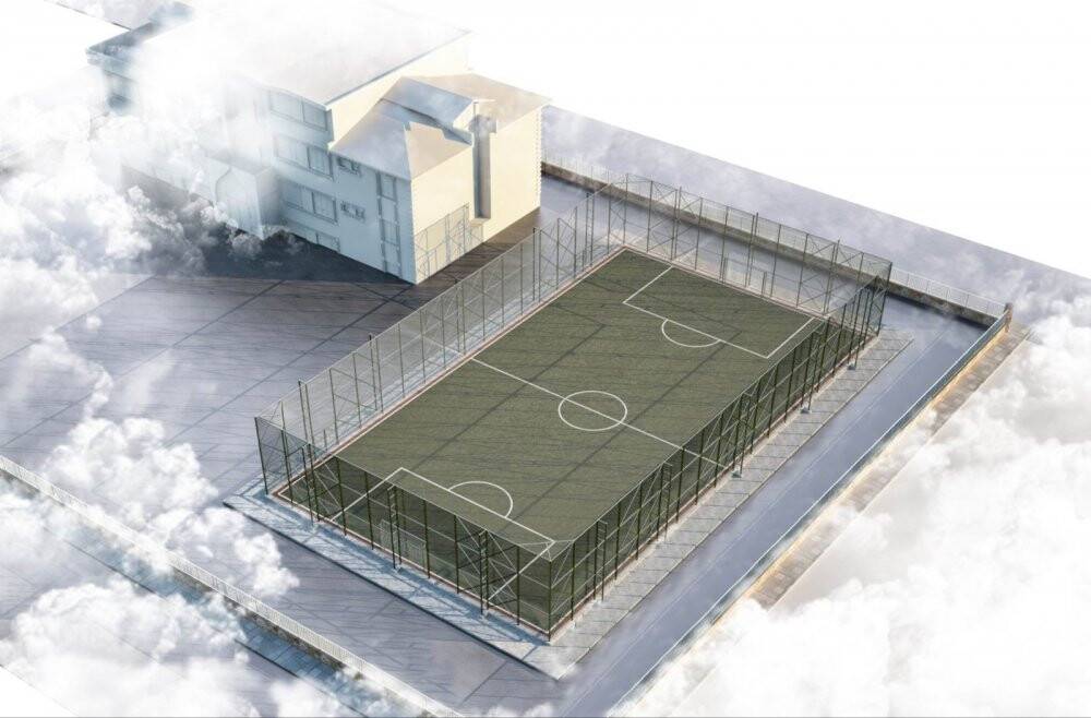 Meram Belediyesinden 10 okula halı saha