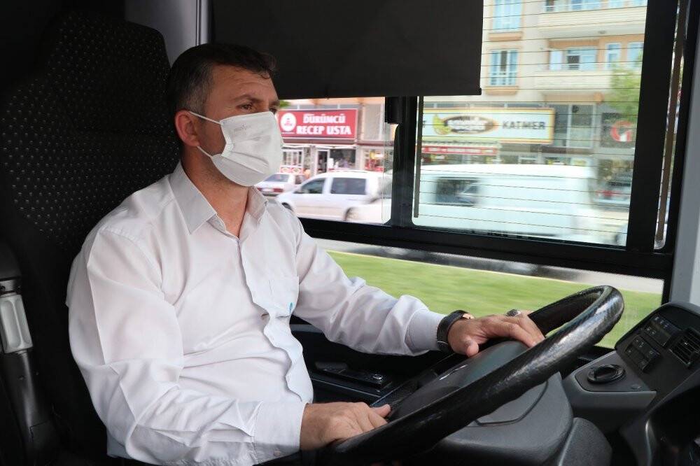 Otobüs şoförü hayat kurtardı