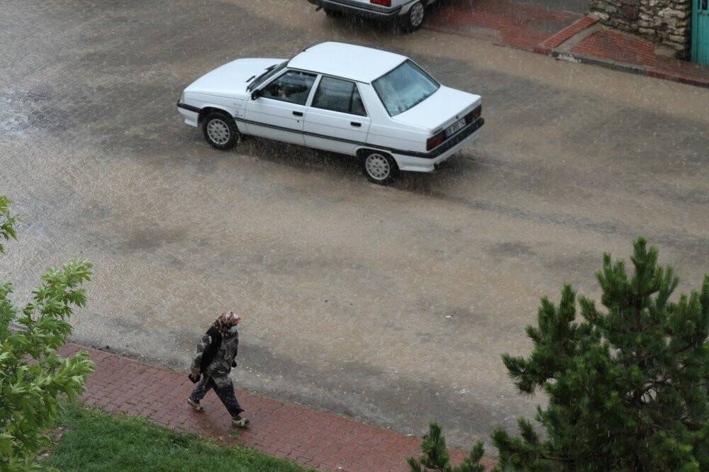 Beyşehir’de yağmurlu günler