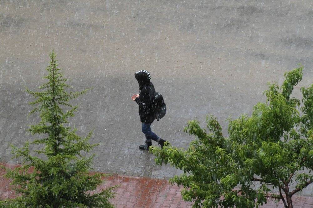 Beyşehir’de yağmurlu günler