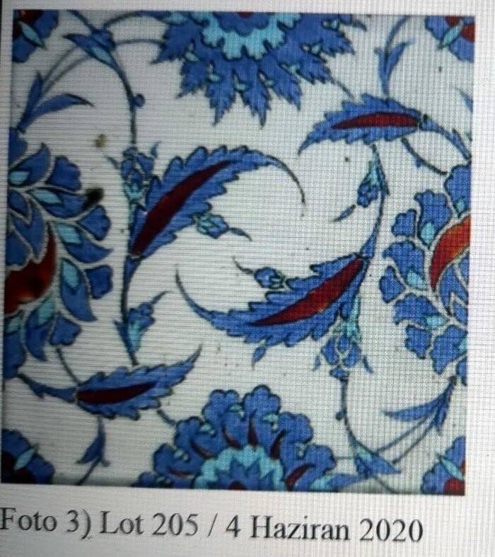 Konya'dan kaçırılan çiniler getirildi