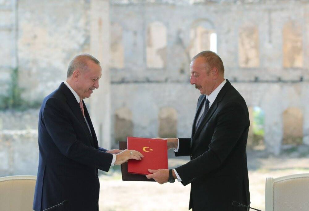 Erdoğan ve Aliyev, Şuşa Beyannamesi’ni imzaladı