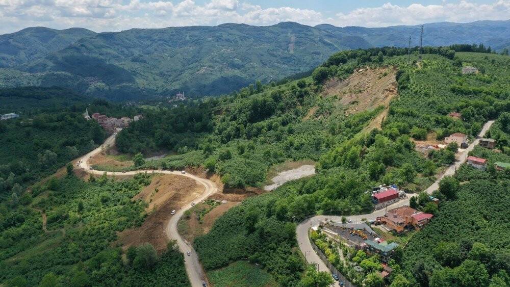 80 yıllık heyelan böyle durdu