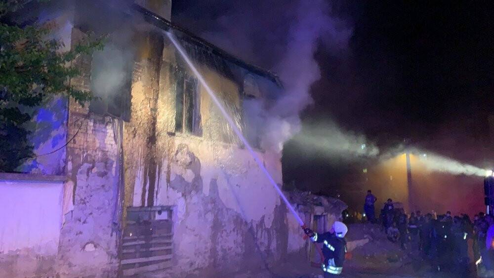 Konya'da evde çıkan yangında 3 çocuk öldü