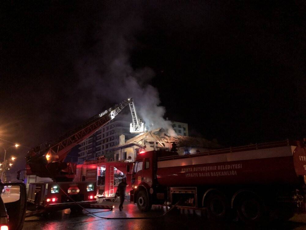 Konya'da evde çıkan yangında 3 çocuk öldü