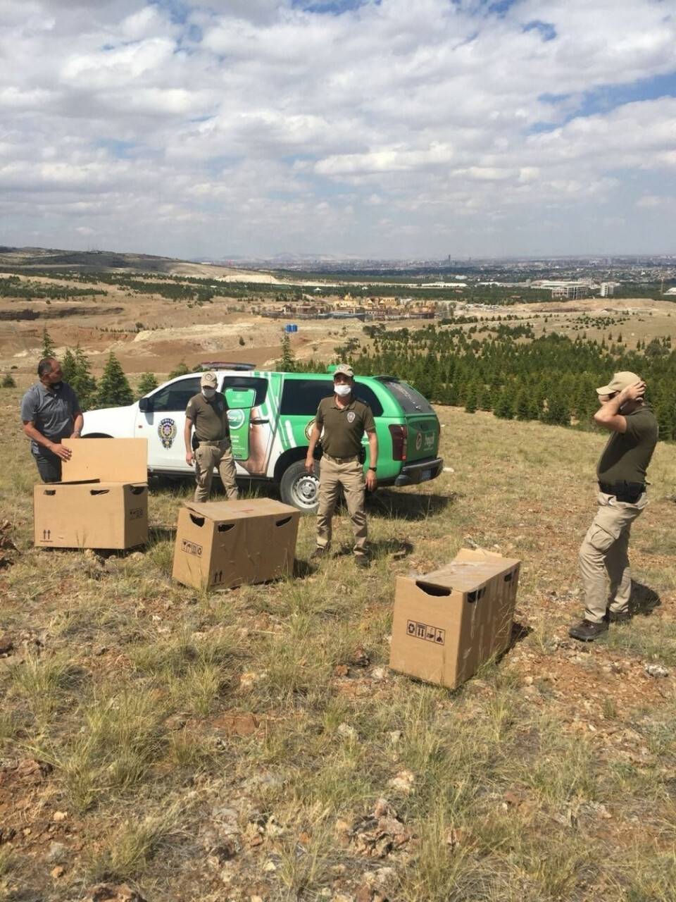 Konya’da izinsiz keklik için 61 bin lira ceza