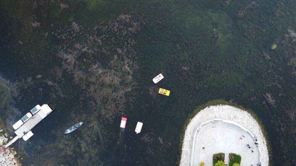 Beyşehir Gölü'nde su seviyesinin azalması tedirgin ediyor