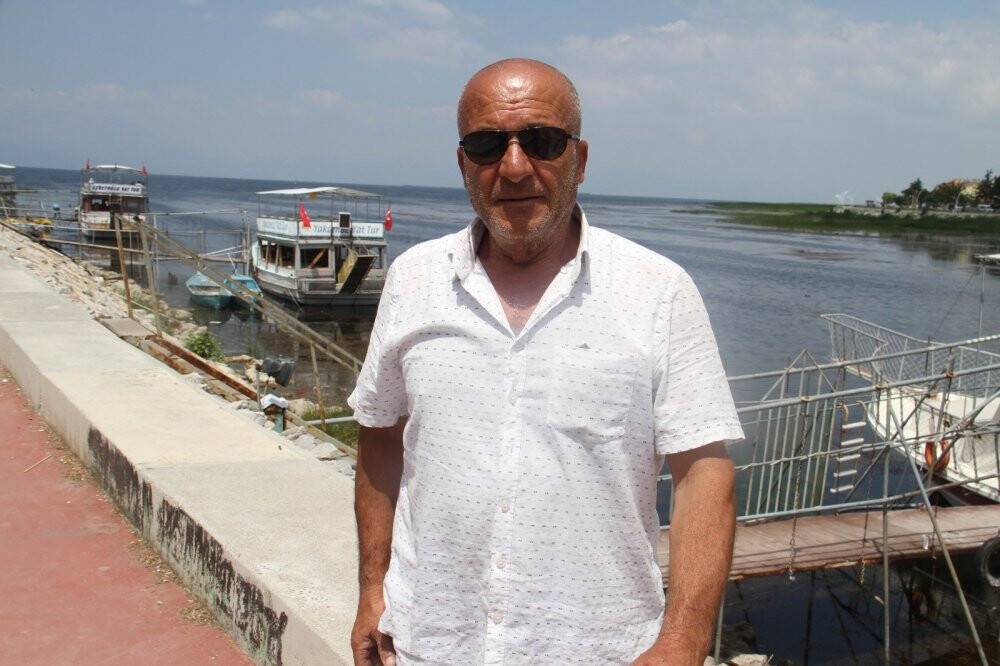 Beyşehir Gölü'nde su seviyesinin azalması tedirgin ediyor