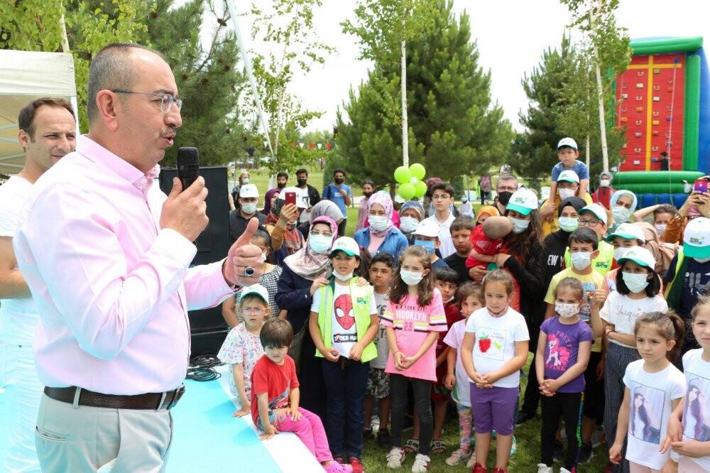 Meram Millet Bahçesi çevre müfettişlerini ağırladı