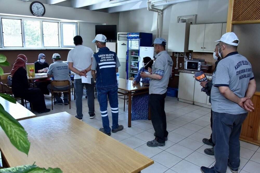 Karatay Belediyesi personeli Covid-19 aşısı oluyor