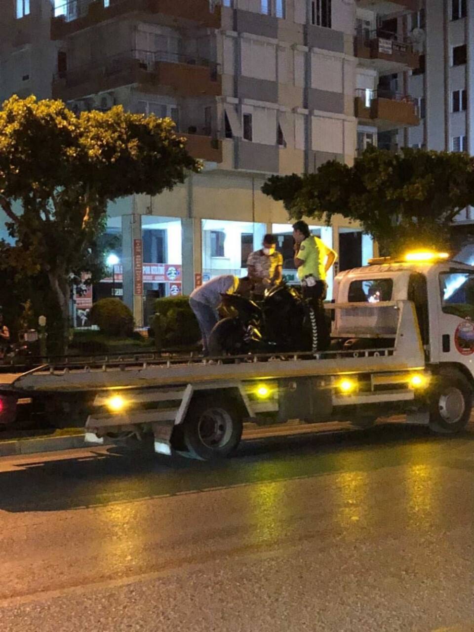 Motosiklet tutkusu baba oğlu ayırdı