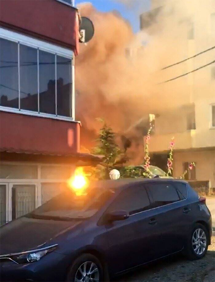 Silahlı çatışma sandılar gerçeği pencereden bakınca öğrendiler